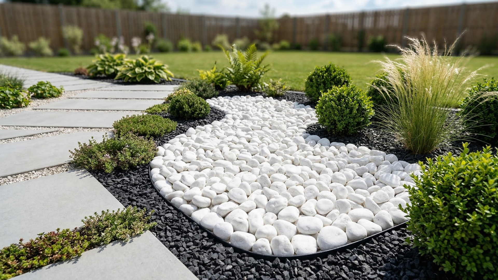 Pedras decorativas naturais